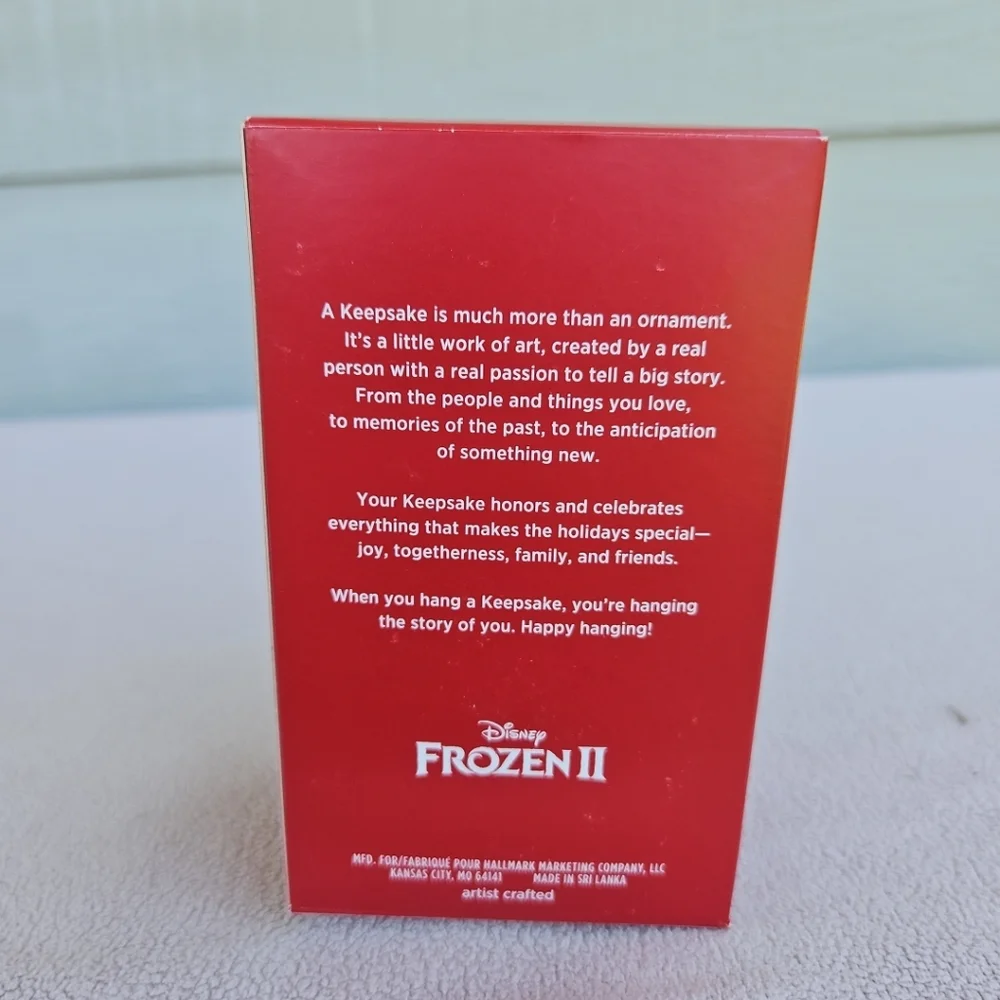 Hallmark Disney Frozen 2 Anna of Arendelle Ornament Wind Keepsake Christmas